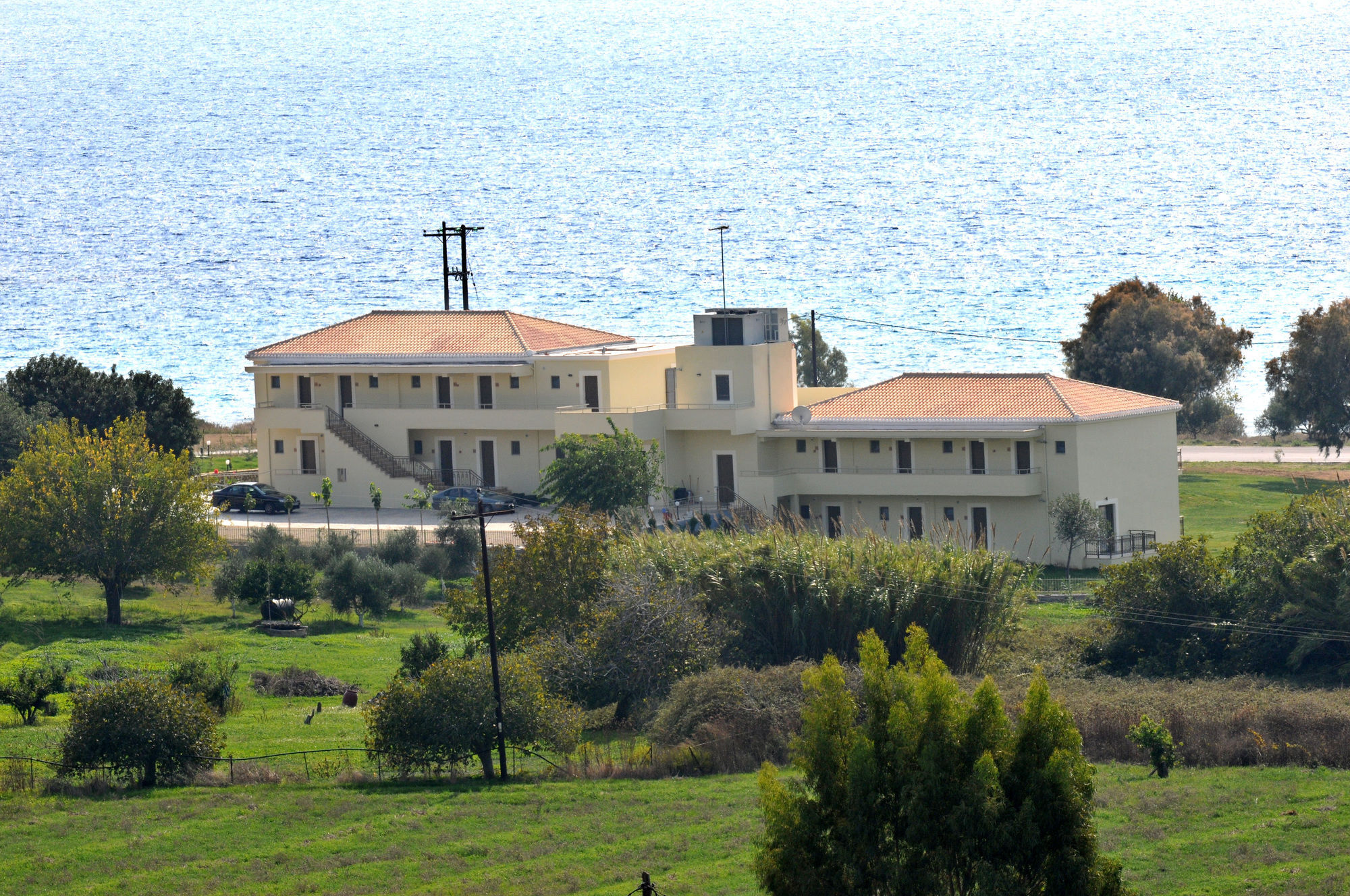 Finiki Plaza Aparthotel Methoni  Exterior foto